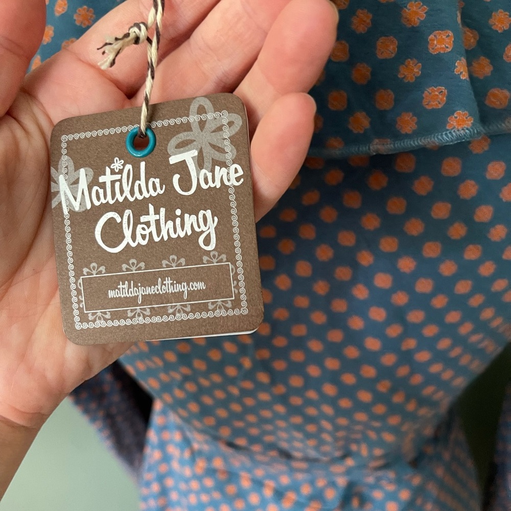 HP🎊🎊Matilda Jane ✨NWTs✨ Polka Dot Reunion Wrap Dress - Picture 7 of 9